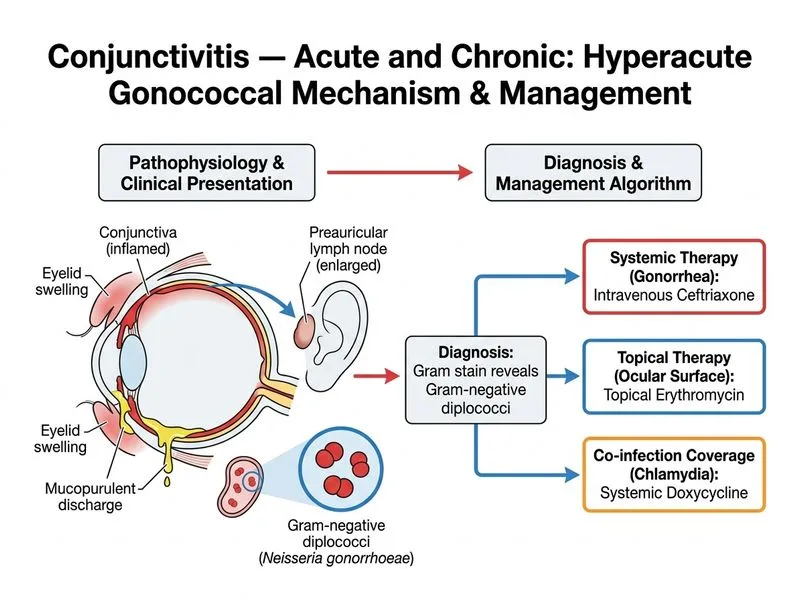Conjunctivitis — Acute and Chronic diagram