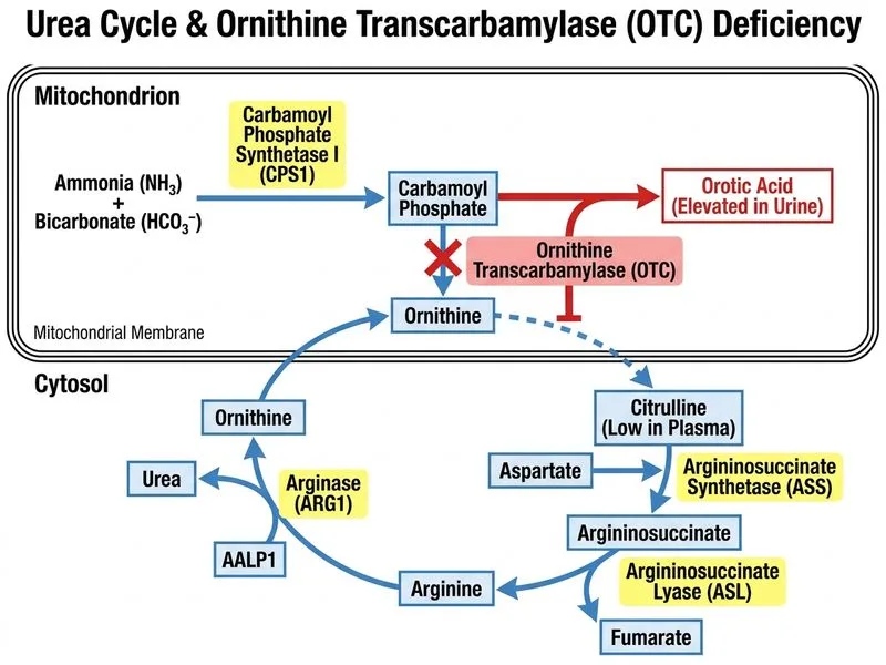 Urea Cycle diagram