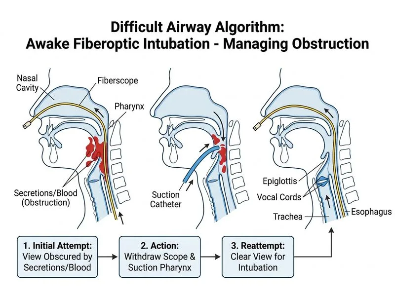 Difficult Airway Algorithm diagram