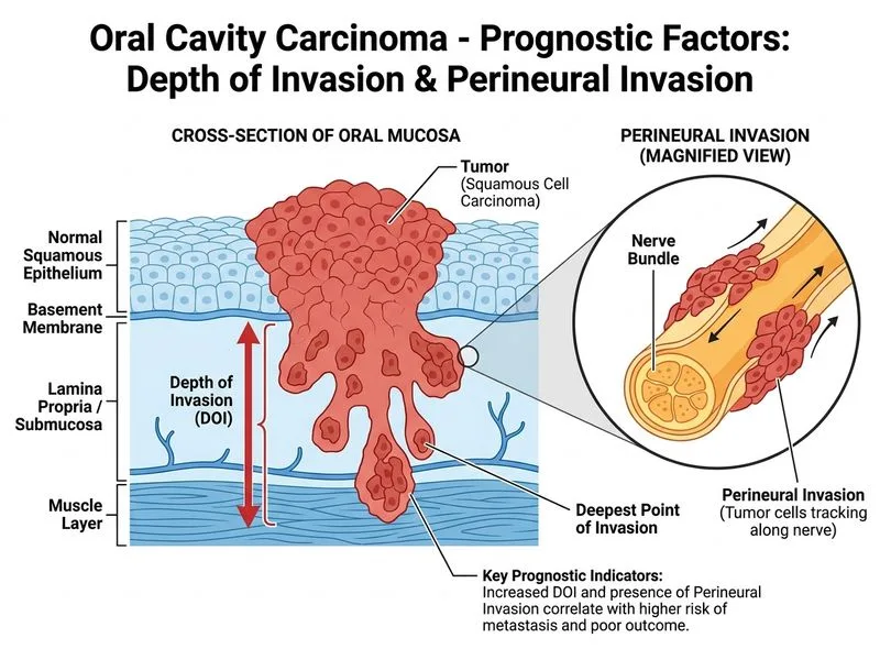 Oral Cavity Carcinoma diagram