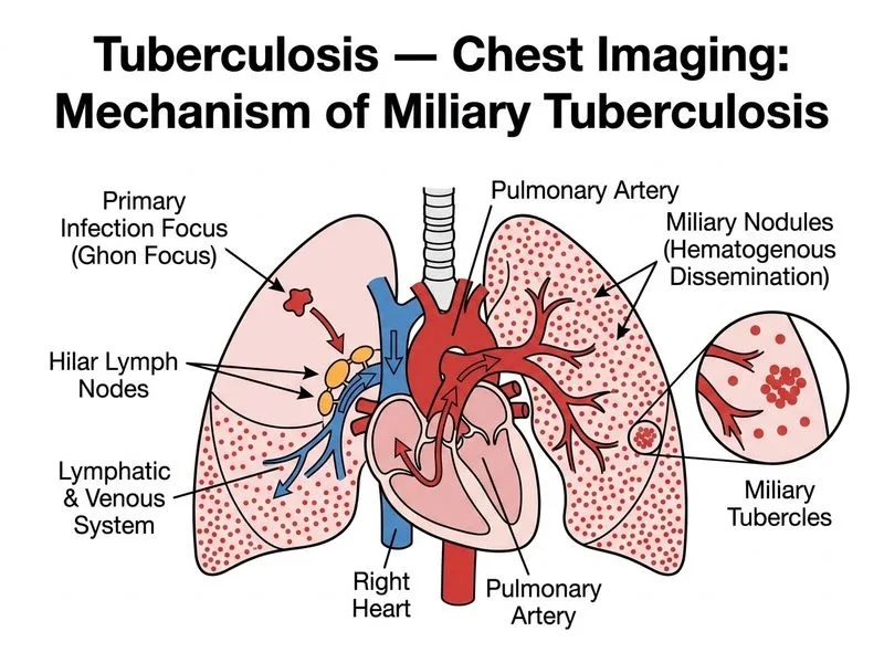 Tuberculosis — Chest Imaging diagram