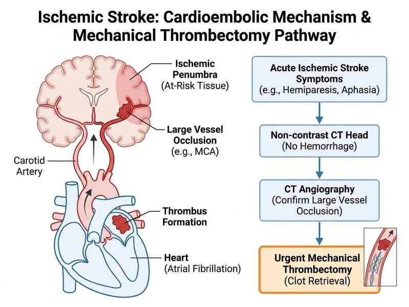 Ischemic Stroke diagram