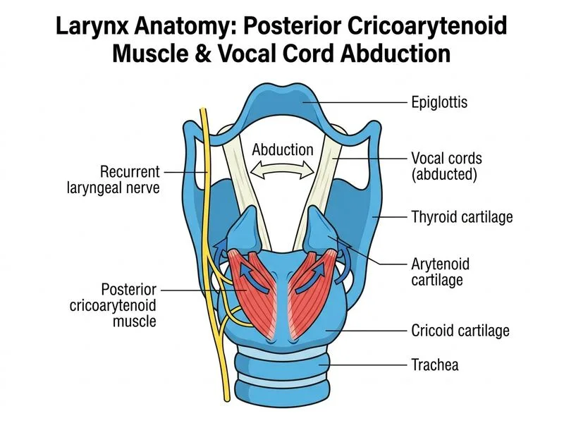 Larynx Anatomy diagram