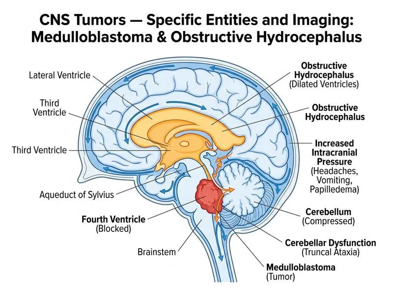 CNS Tumors — Specific Entities and Imaging diagram