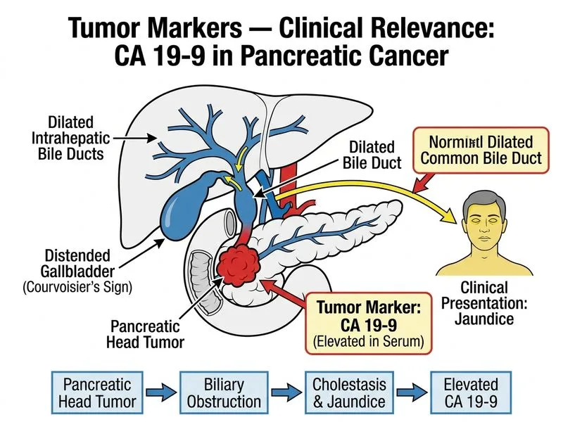 Tumor Markers — Clinical Relevance diagram
