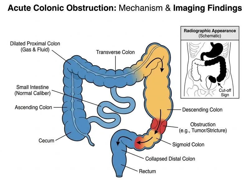 Intestinal Obstruction — Imaging diagram