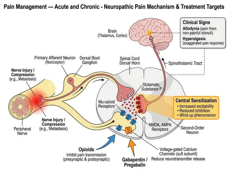 Pain Management — Acute and Chronic diagram