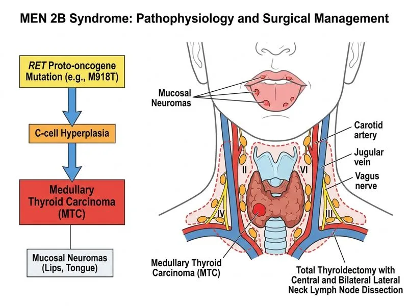 MEN Syndromes diagram