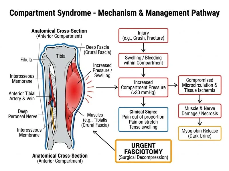Compartment Syndrome diagram