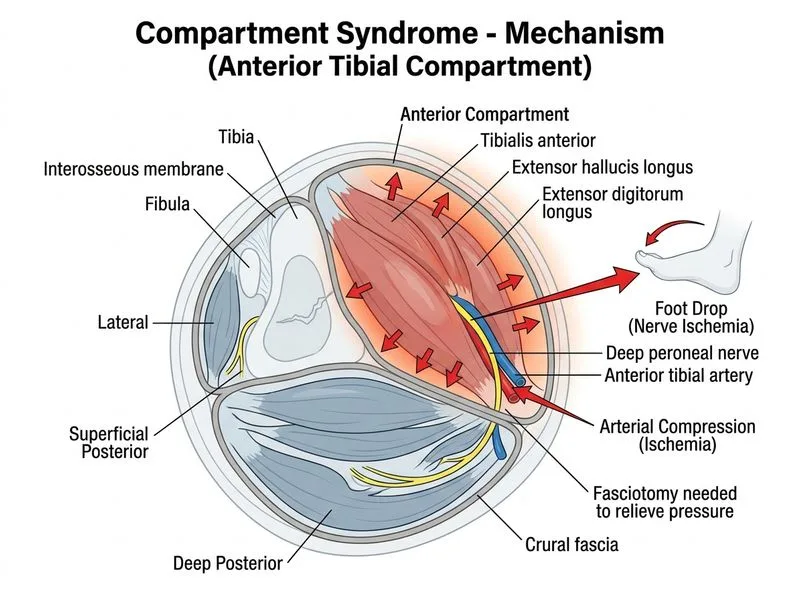 Compartment Syndrome diagram