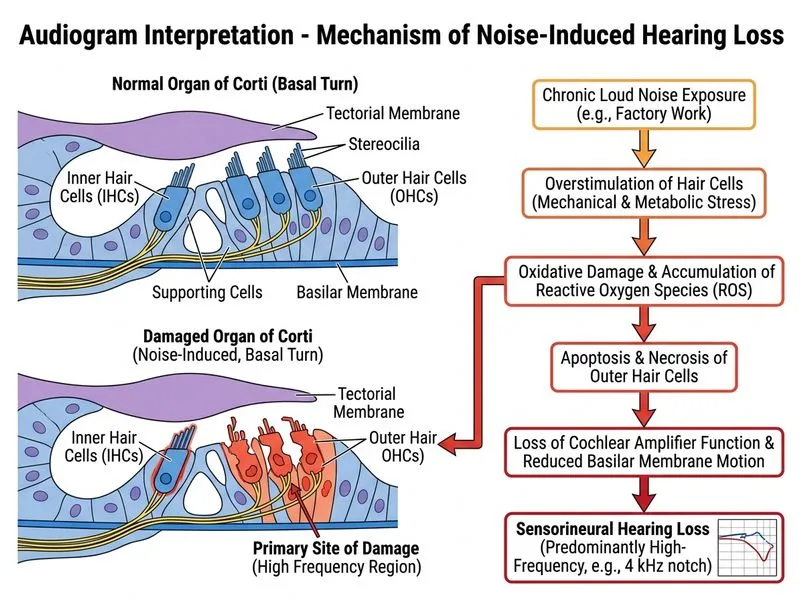 Audiogram Interpretation diagram