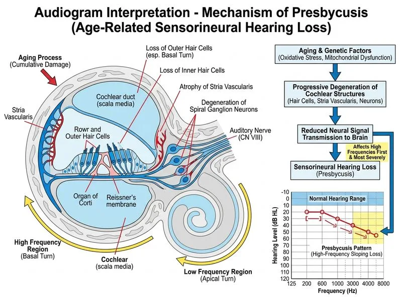 Audiogram Interpretation diagram