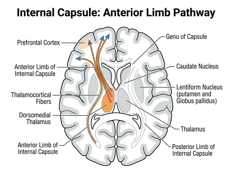 Internal Capsule diagram