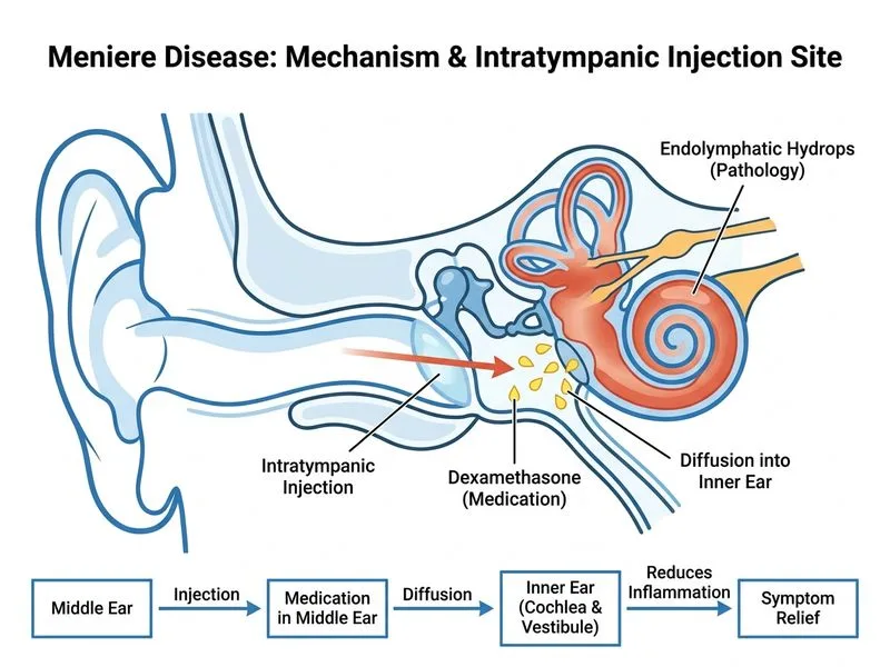 Meniere Disease diagram