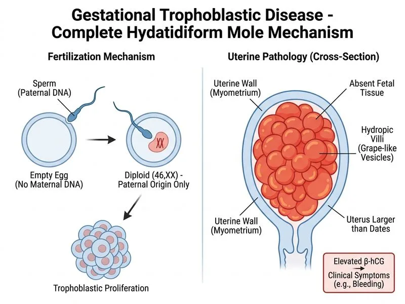 Gestational Trophoblastic Disease diagram