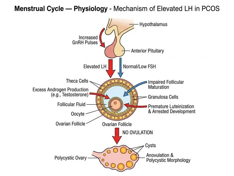 Menstrual Cycle — Physiology diagram