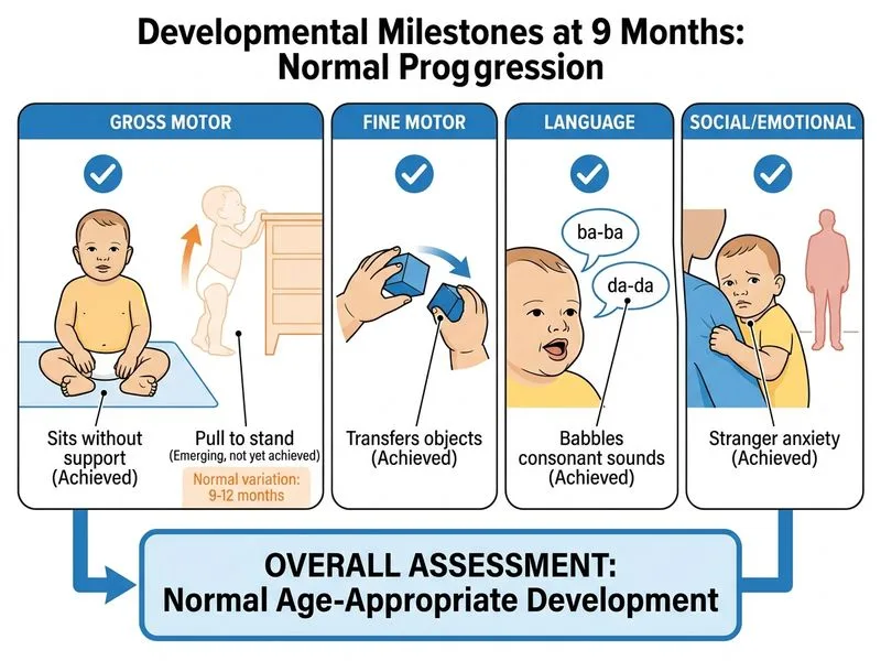 Developmental Milestones diagram