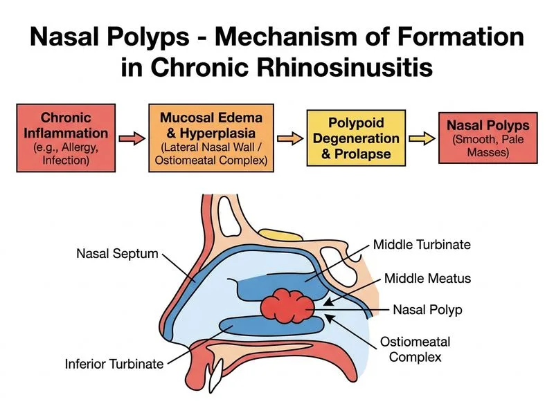 Nasal Polyps diagram