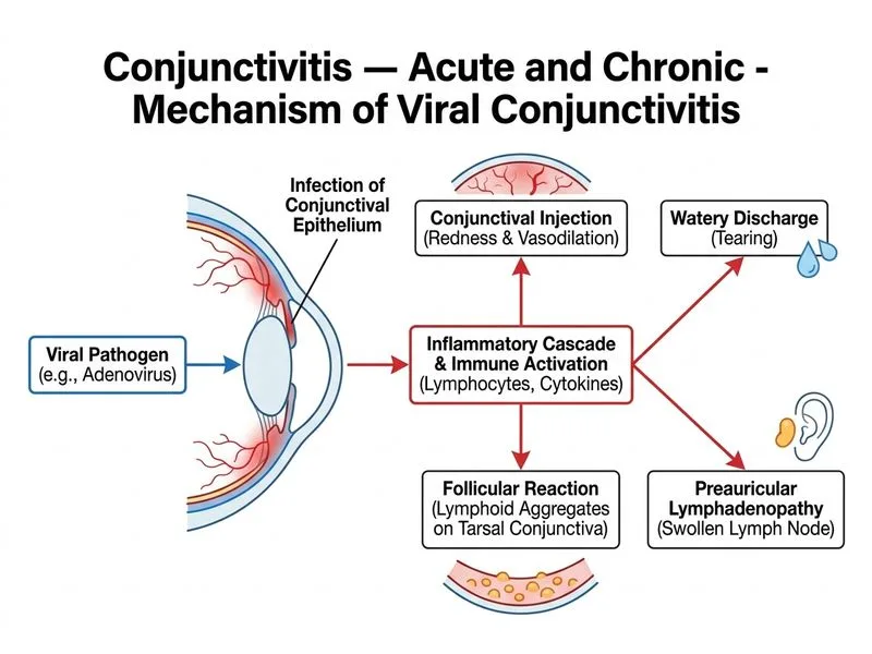 Conjunctivitis — Acute and Chronic diagram