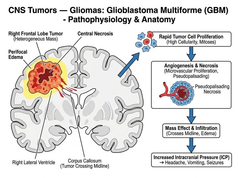 CNS Tumors — Gliomas diagram
