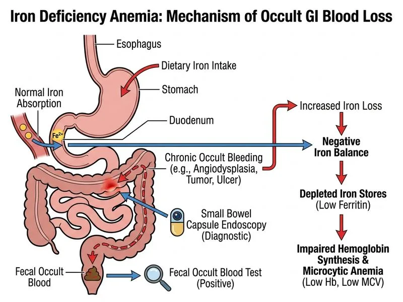 Iron Deficiency Anemia diagram