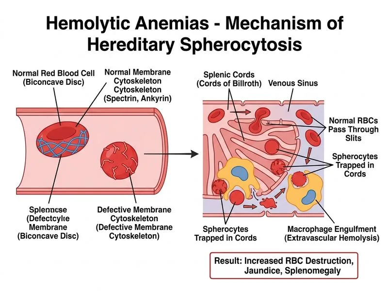 Hemolytic Anemias diagram