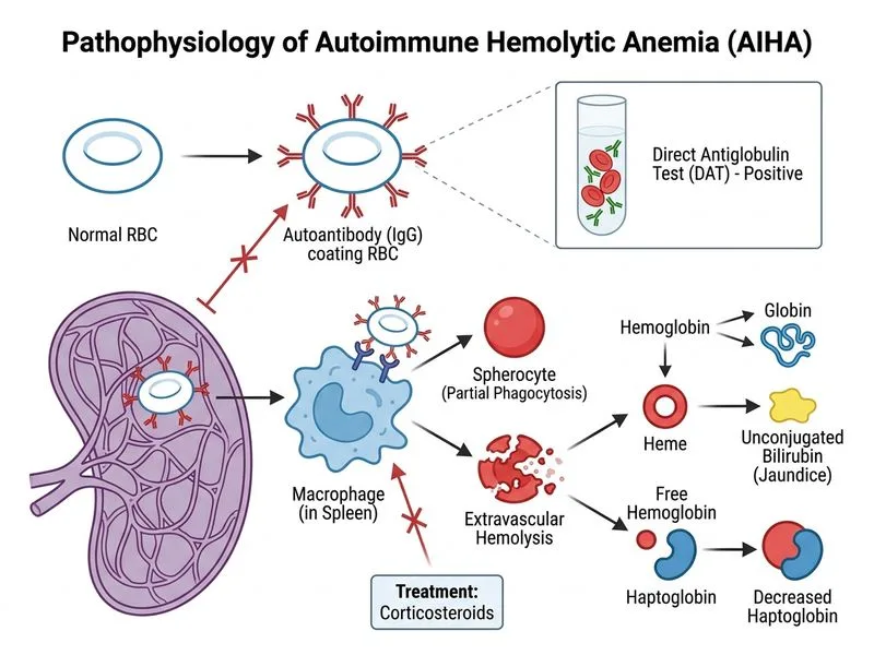 Hemolytic Anemias diagram
