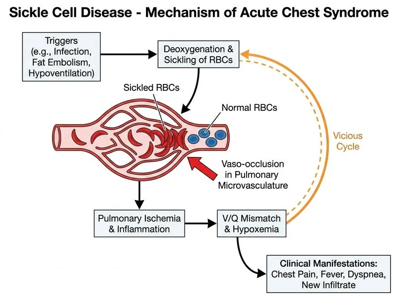 Sickle Cell Disease diagram