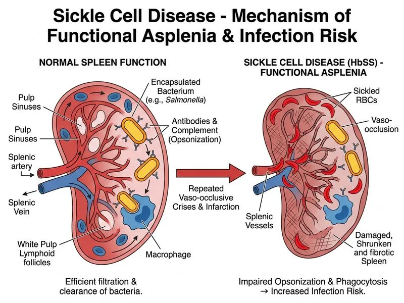 Sickle Cell Disease diagram