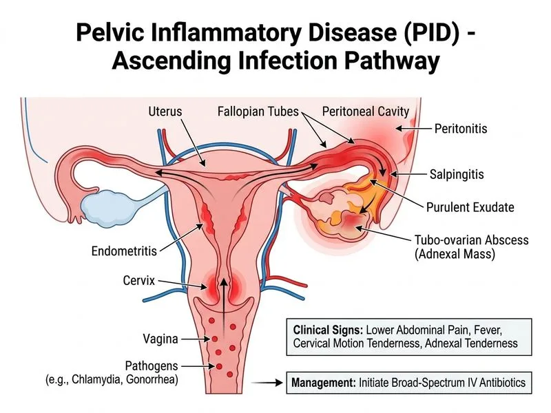 Pelvic Inflammatory Disease diagram