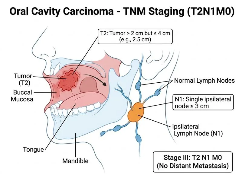 Oral Cavity Carcinoma diagram