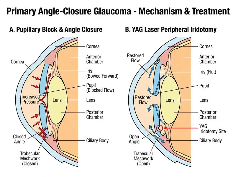 Primary Angle-Closure Glaucoma diagram