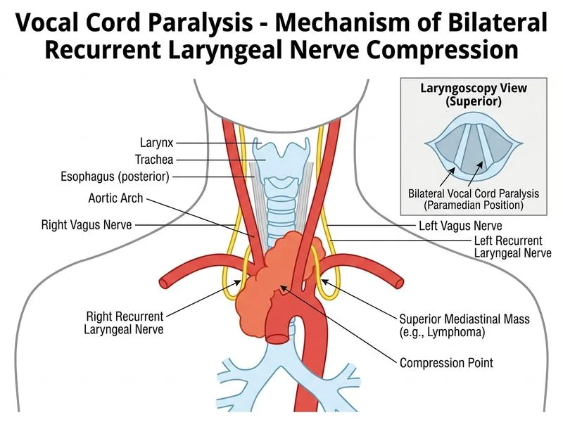 Vocal Cord Paralysis diagram
