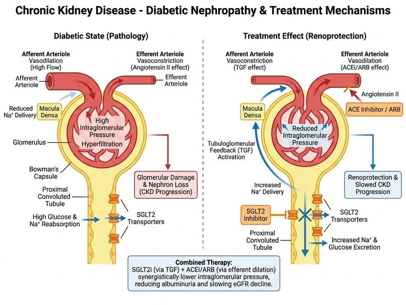 Chronic Kidney Disease diagram