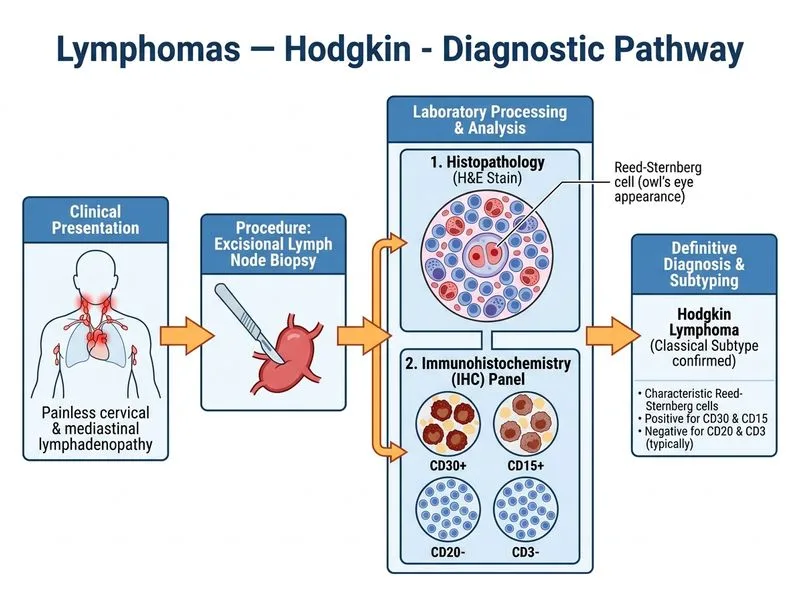 Lymphomas — Hodgkin diagram