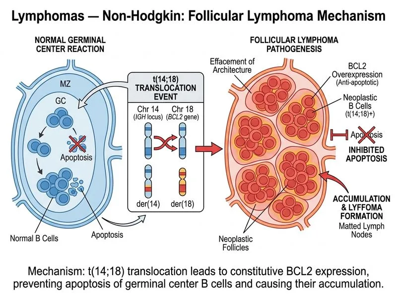 Lymphomas — Non-Hodgkin diagram