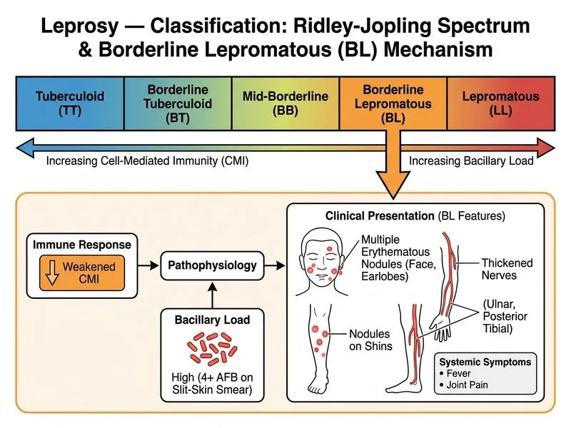 Leprosy — Classification diagram
