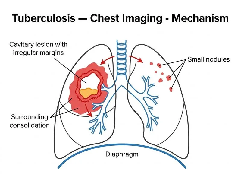 Tuberculosis — Chest Imaging diagram