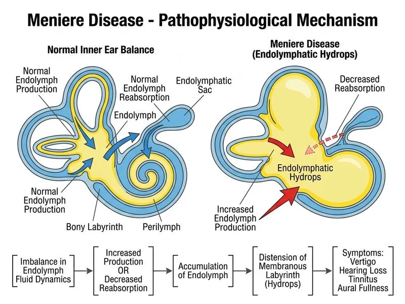 Meniere Disease diagram