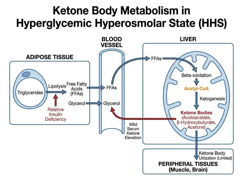 Ketone Body Metabolism diagram