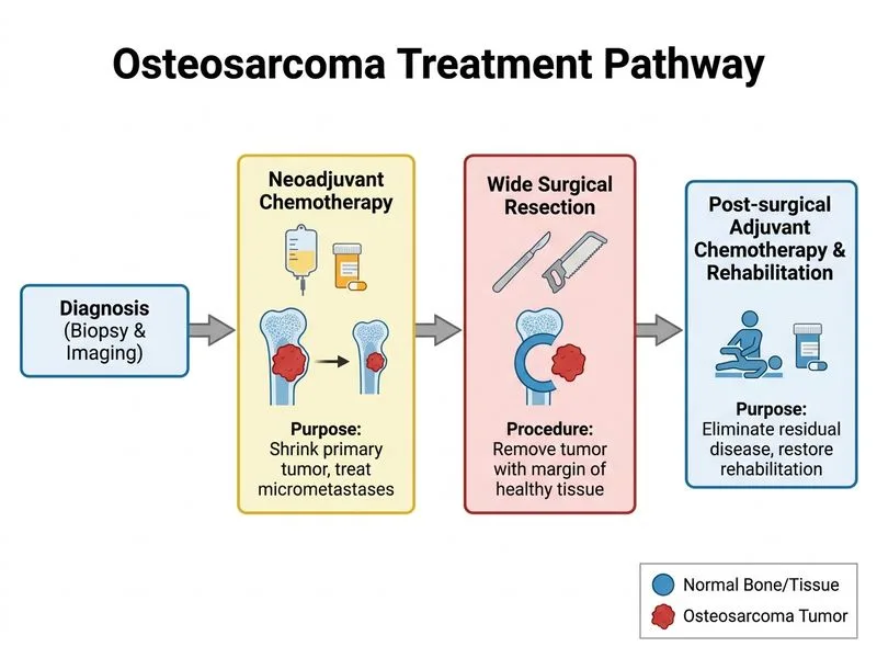 Osteosarcoma diagram