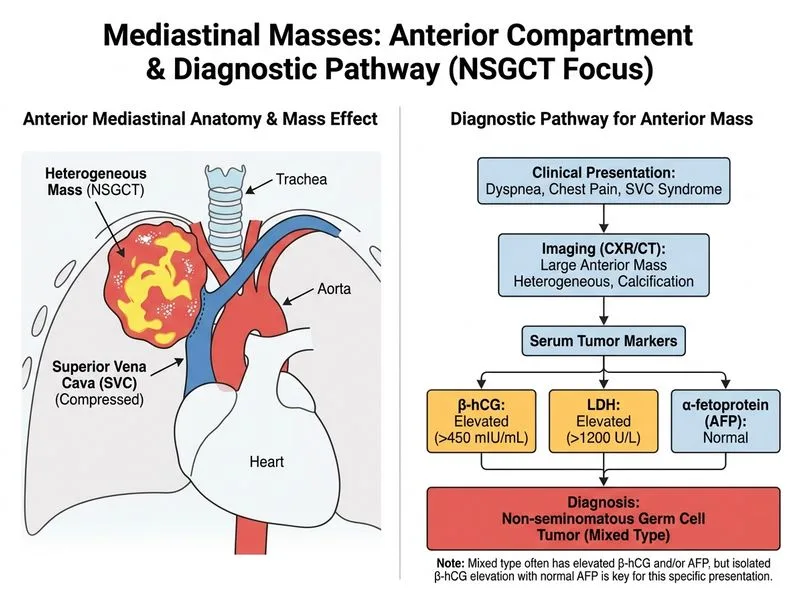 Mediastinal Masses diagram