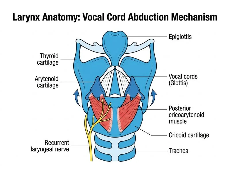 Larynx Anatomy diagram