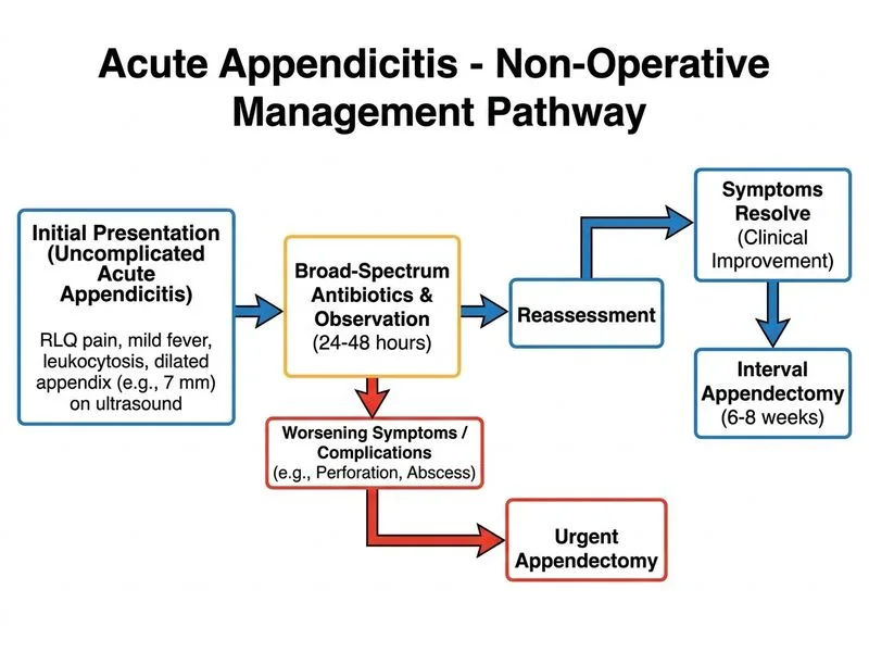 Acute Appendicitis diagram