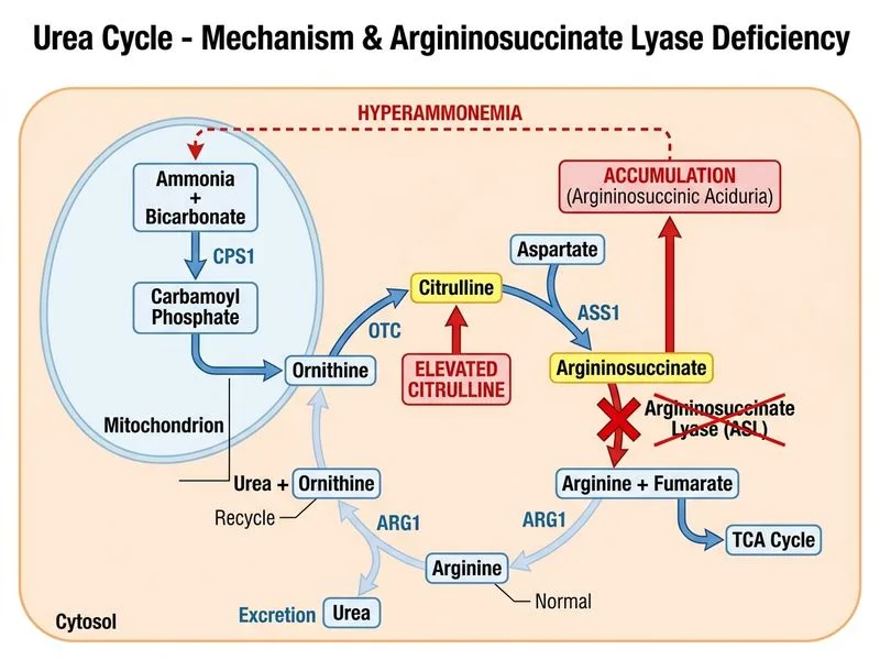 Urea Cycle diagram