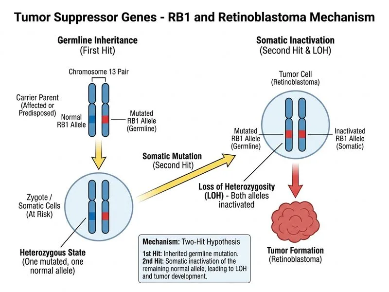 Tumor Suppressor Genes diagram