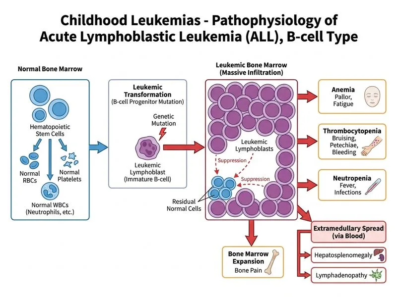 Childhood Leukemias diagram