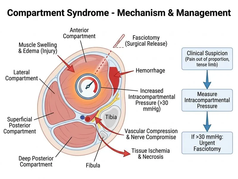Compartment Syndrome diagram