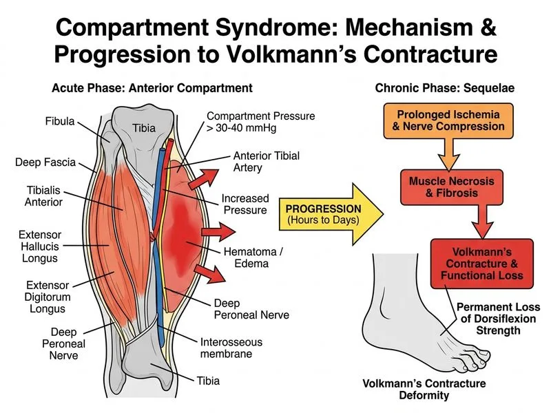 Compartment Syndrome diagram