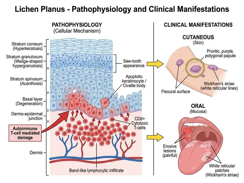 Lichen Planus diagram